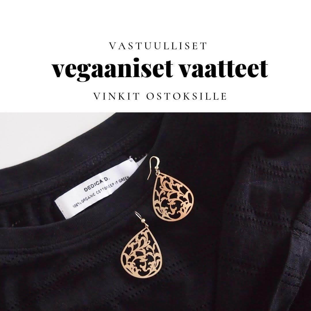 vegaanin vaatteet kootusti
