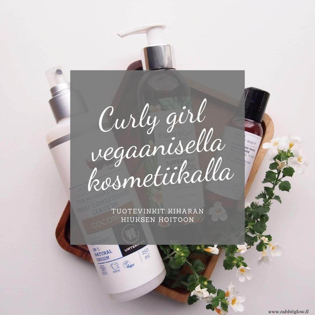 curly girl vegaaninen kosmetiikka